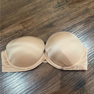 Victoria's Secret Nude Strapless Bra